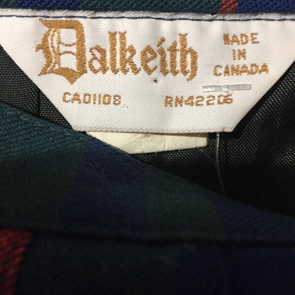 VINTAGE DALKEITH STRIPE PATTERN PLEATED SIZE 10 - Picture 6 of 6